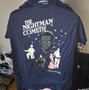 Ripple Junction Navy 'The Nightman Cometh' Graphic Tee